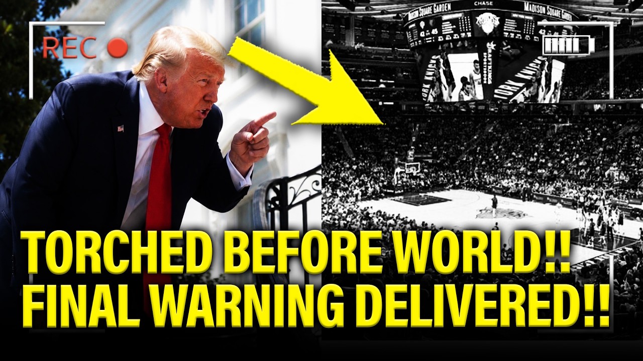 Trump STUNT BACKFIRES as CROWD PREPARES to TORCH HIM!!