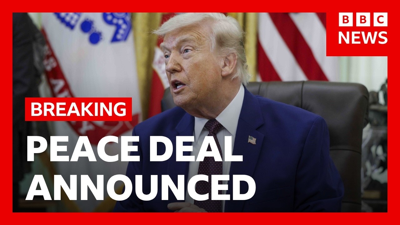 US and Iran announce framework of deal for peace | BBC News