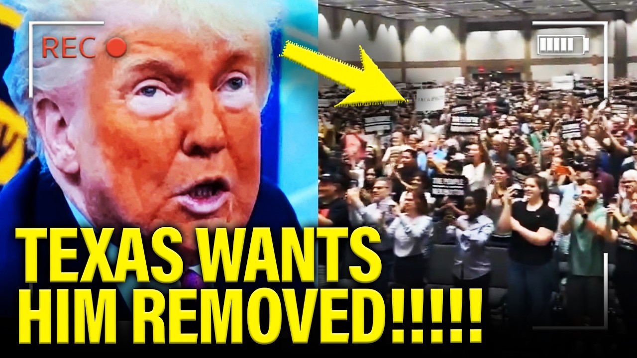 Trump IN TERROR as TEXAS WANTS him THROWN OUT!!!!