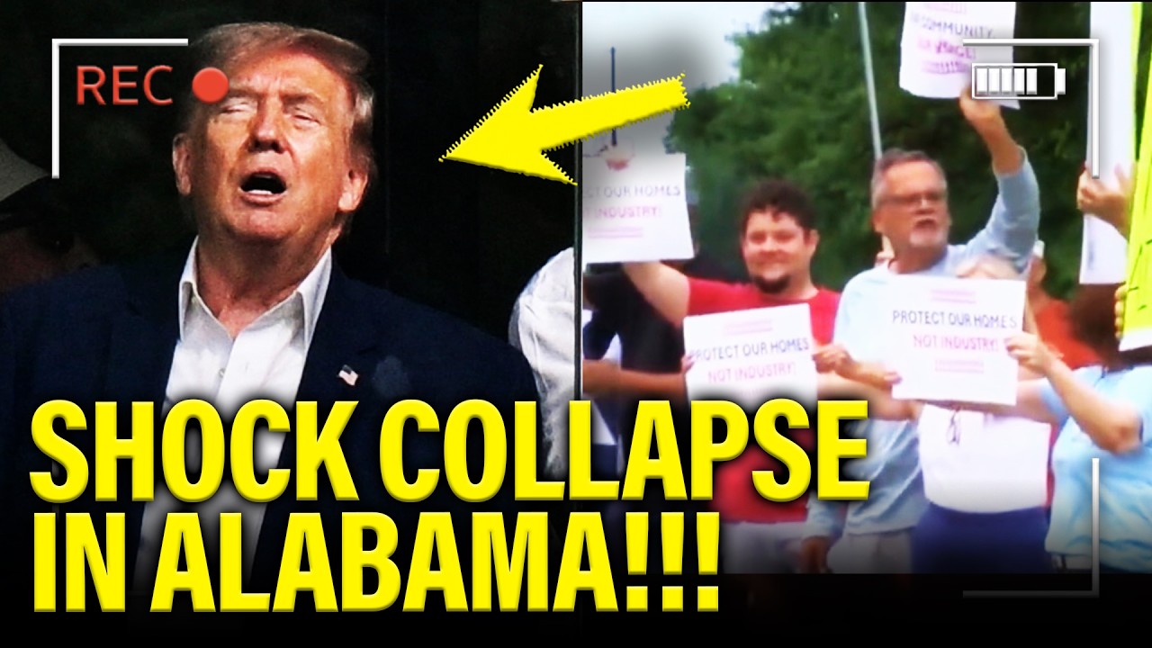 Trump SUFFERS COLLAPSE at WORST TIME…in ALABAMA!!!