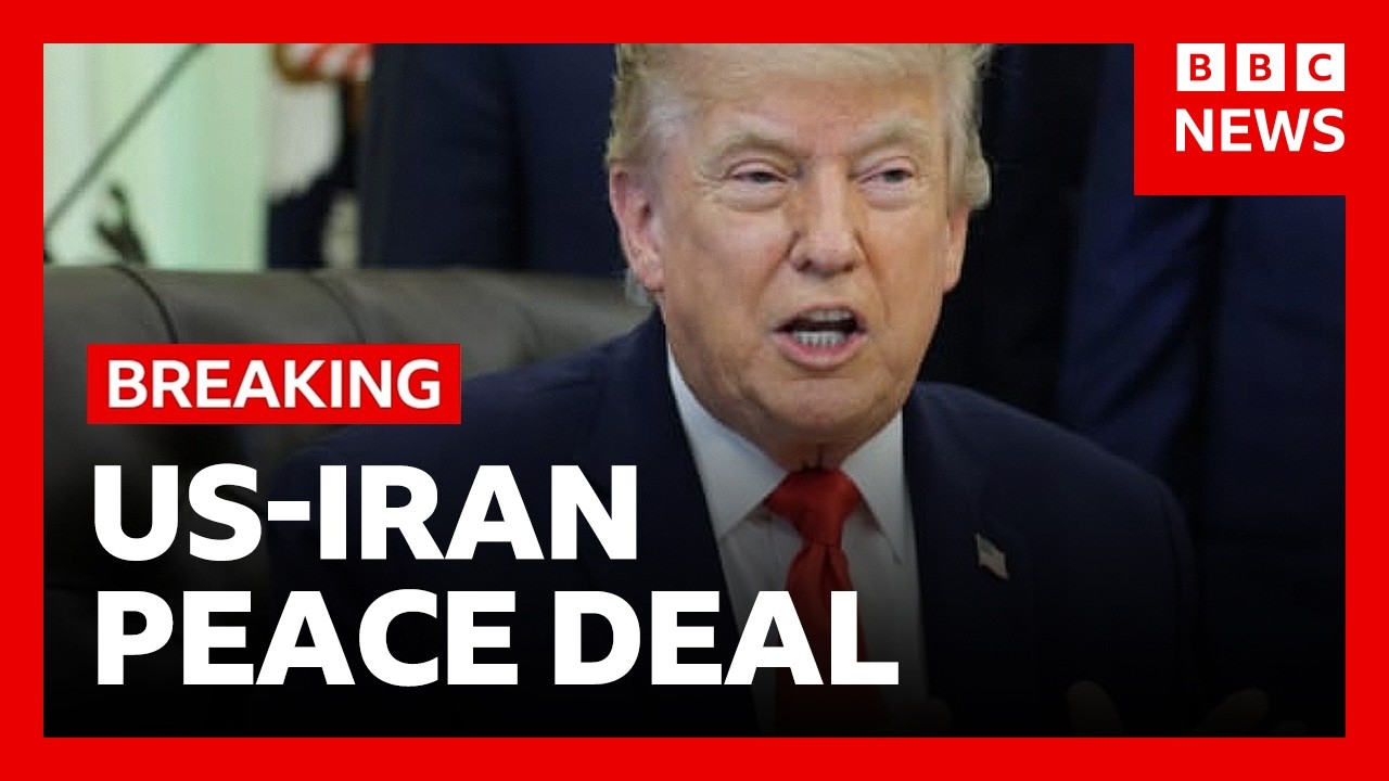 Iran and US announce peace deal – Trump lifts blockade of strait of Hormuz | BBC News