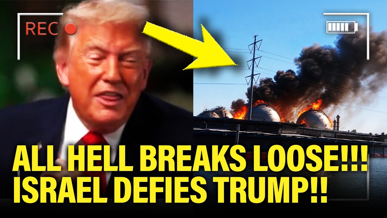 All HELL BREAKS LOOSE as Israel DEFIES TRUMP and STRIKES IRAN!!!!