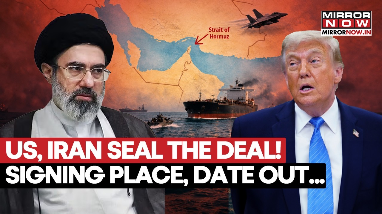 US, IRAN DEAL LOCKED! Trump Announces Breakthrough After 3 Month-War,  Hormuz Reopens!