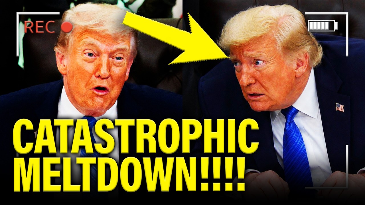 Trump has CATASTROPHIC MELTDOWN in FRONT OF WORLD!!!!