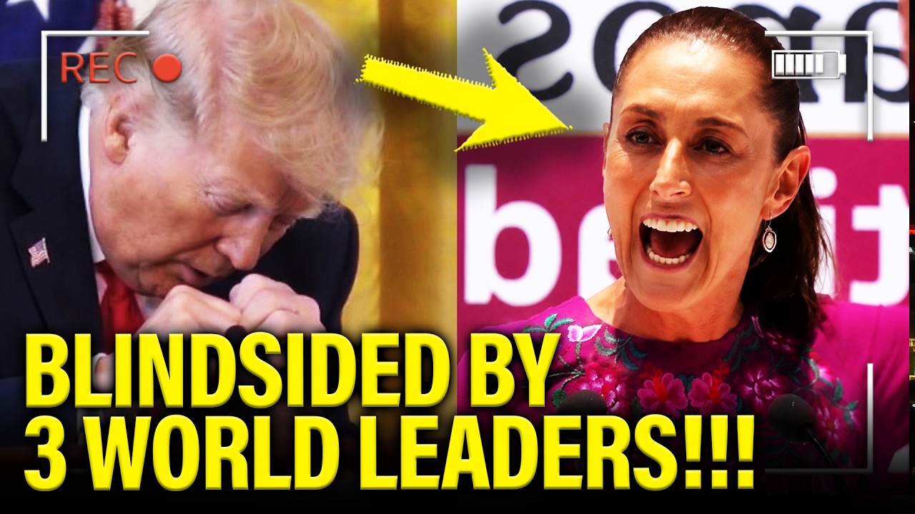 Trump is BLINDSIDED as he GETS PUT IN HIS PLACE by 3 Leaders!!!