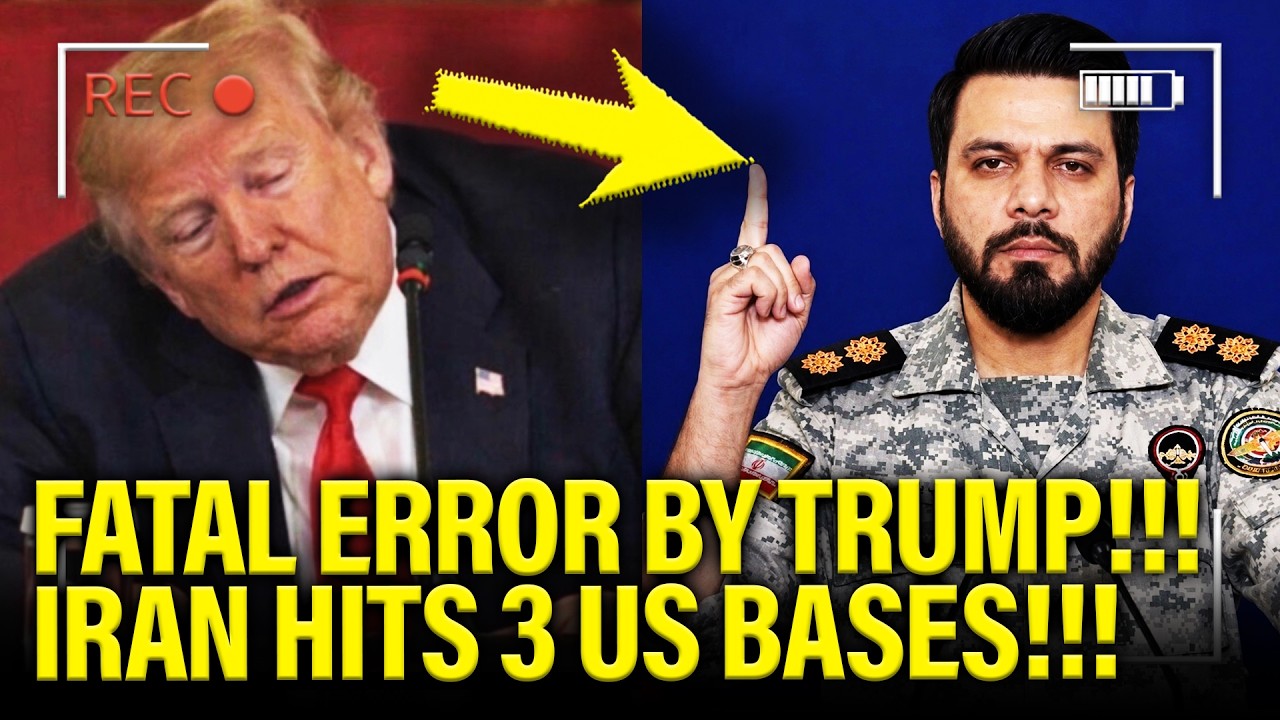 🚨Trump makes FATAL ERROR as IRAN STRIKES 3 US BASES!!!