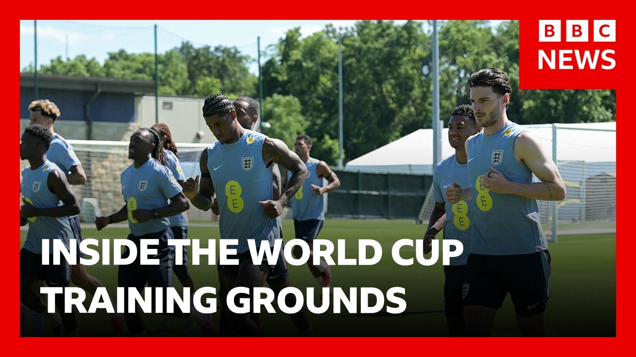 BBC tests out England and Argentina’s World Cup training grounds in Kansas City | BBC News