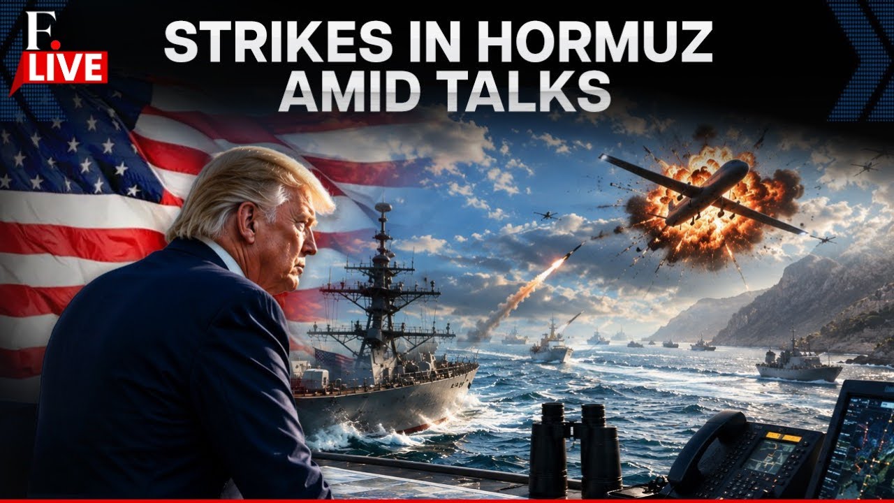 US Iran War LIVE: US Shoots Down Iranian Drones in Hormuz Amid Peace Talks | Donald Trump