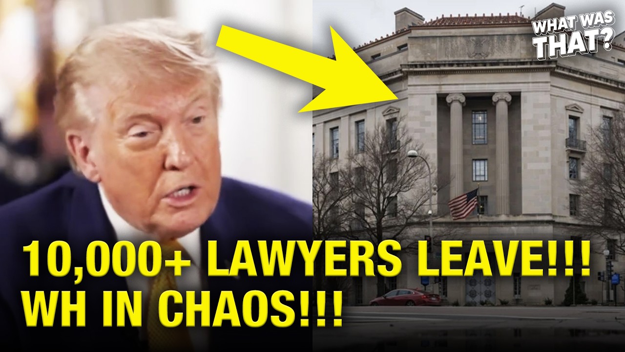 Trump Gets TABLES TURNED as 10K+ LAWYERS QUIT!!