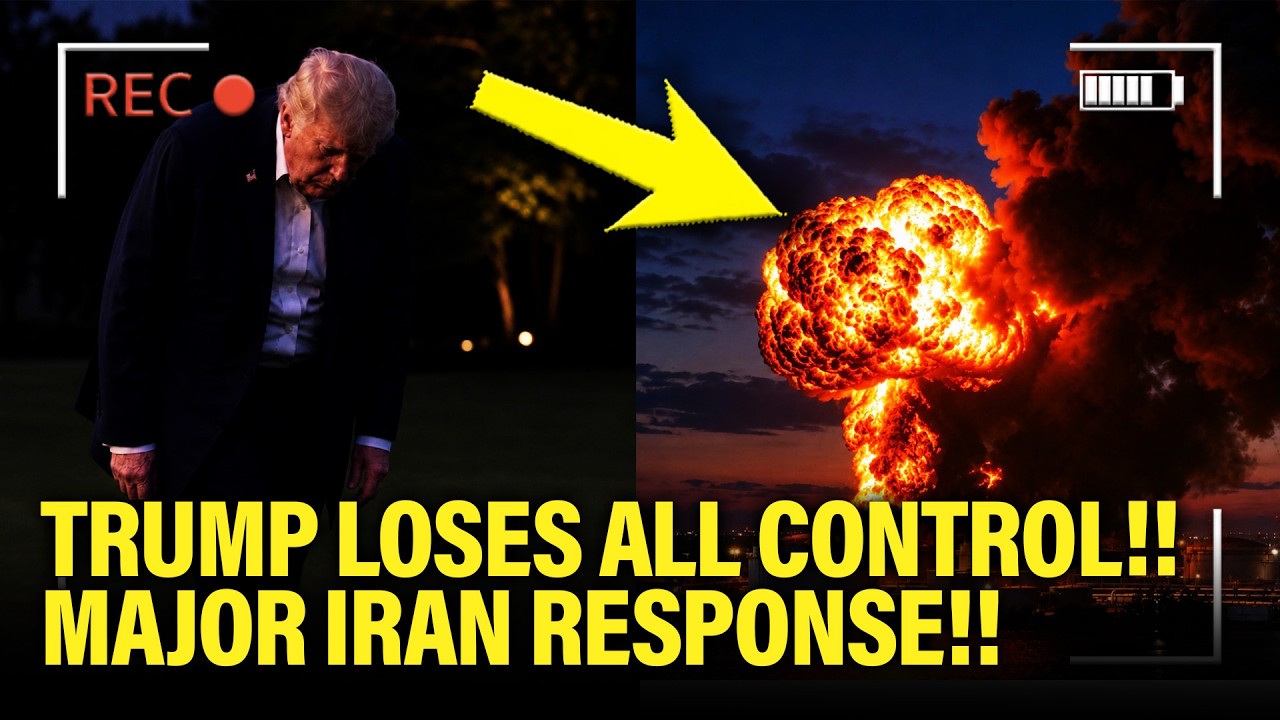 Trump SCRAMBLES OUT of DC as IRAN RETURNS FIRE!!!!