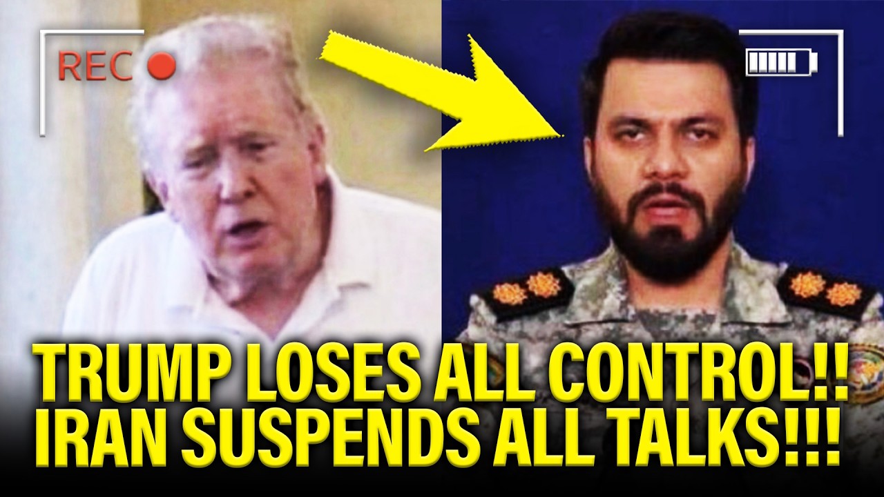 Trump PANICS as Iran SUSPENDS ALL TALKS!!!!