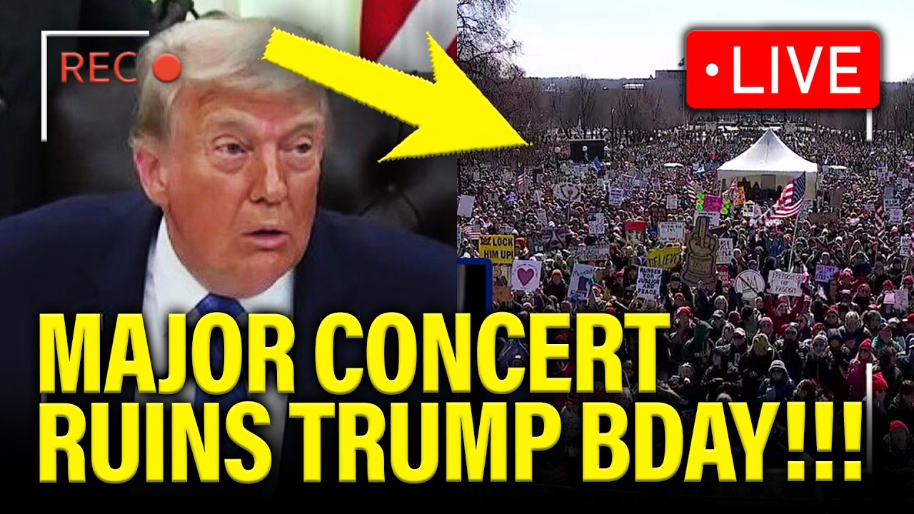 LIVE: MAJOR NO KINGS Event…on Trump’s BIRTHDAY!!!