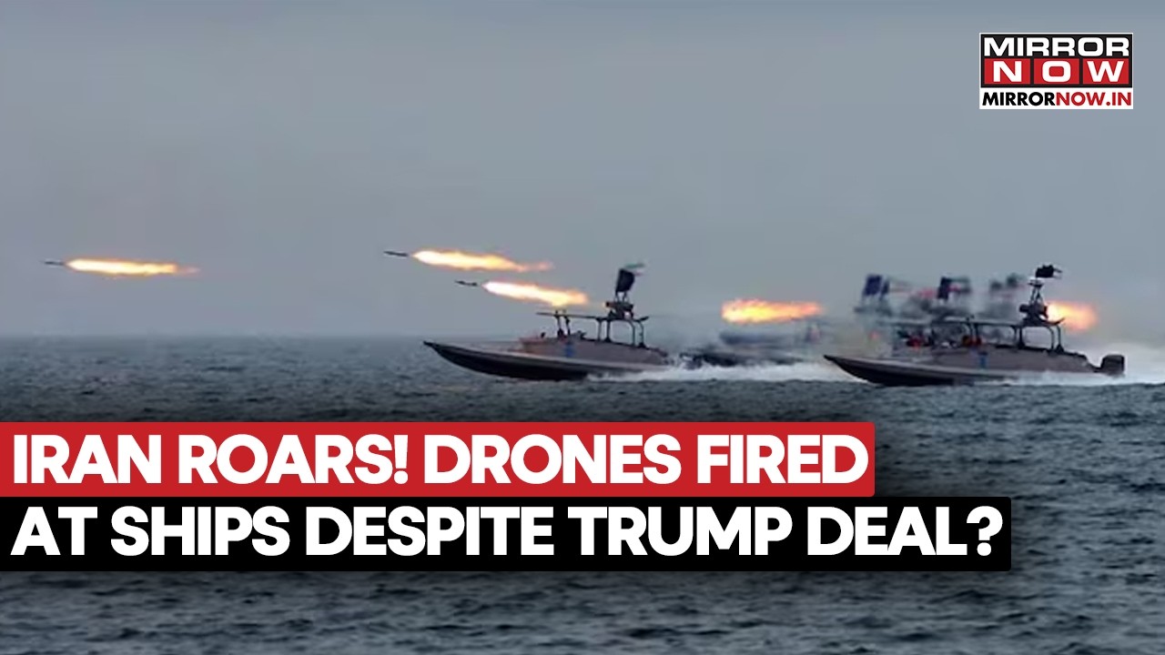 Iran Fires Drones At Commercial Ships In Hormuz Despite Trump’s Deal? Shocking Report