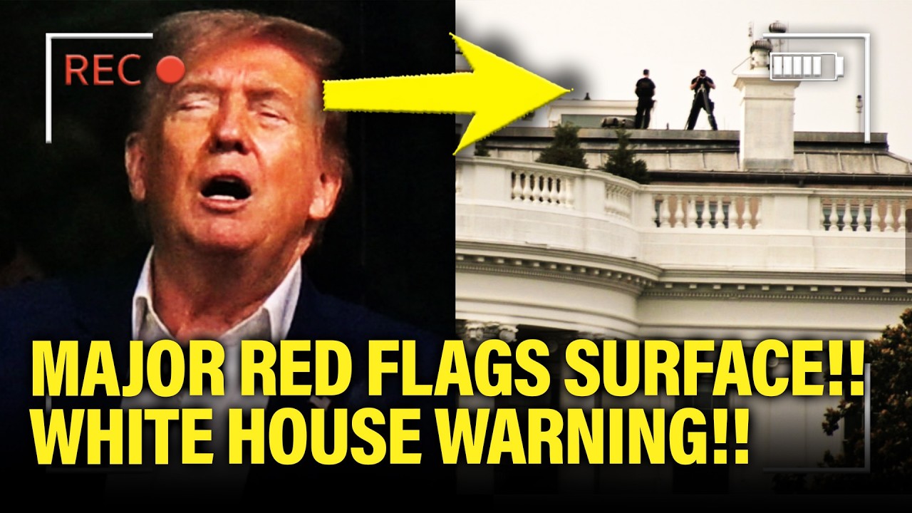 🚨MAJOR RED FLAGS Surface over Trump WH THREAT TONIGHT!!!