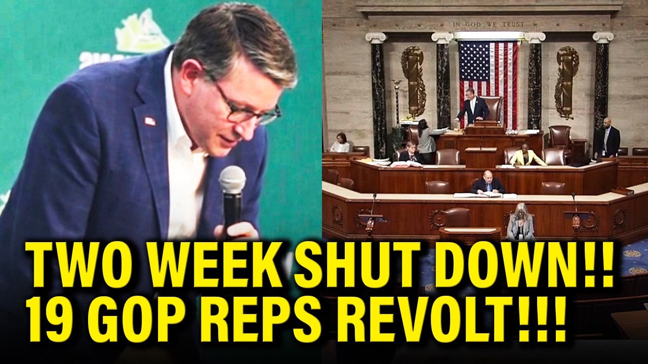 MAGA Mike SHUTS DOWN House as 19 GOP REPS REVOLT!!