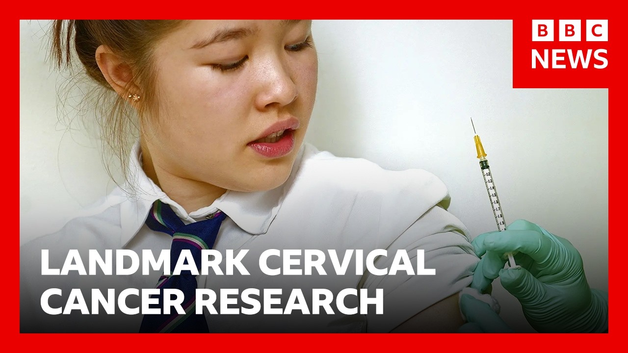 Young women now have ‘close to zero’ risk of cervical cancer death after HPV jab | BBC News