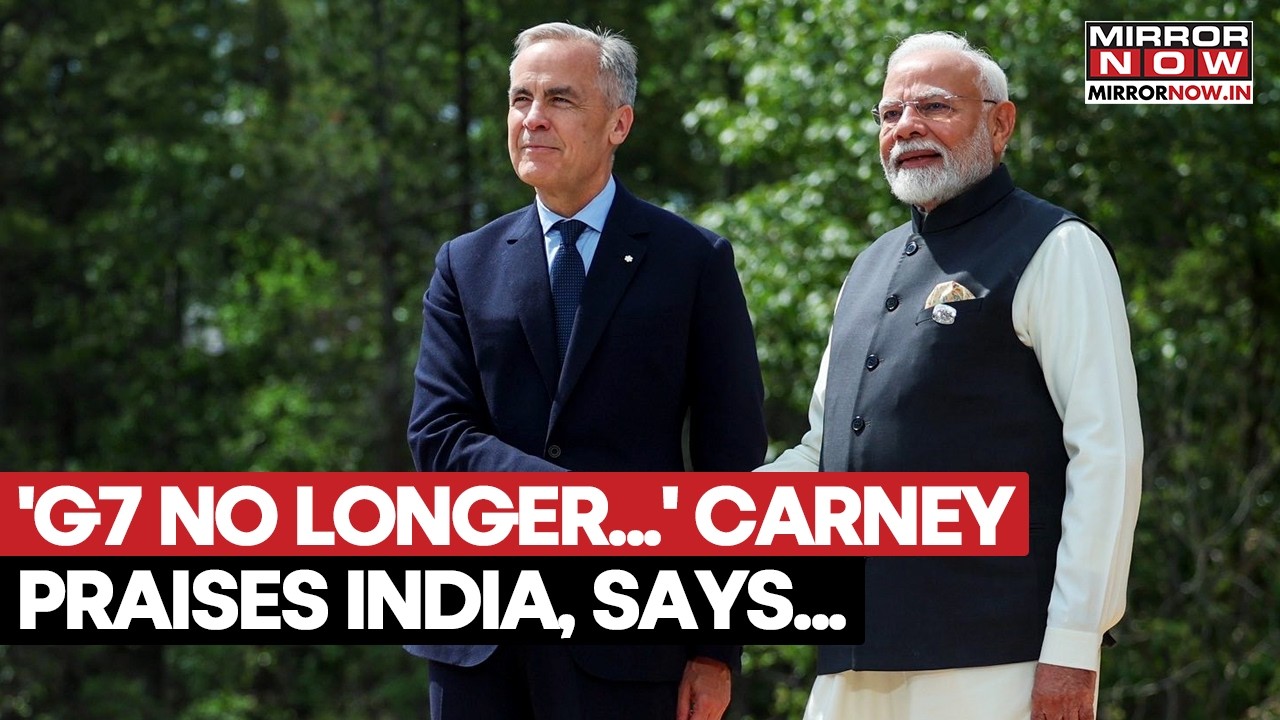 ‘G7 No Longer Runs World’ Carney Can’t Stop Praising India & New Global Order | Modi Attends Summit