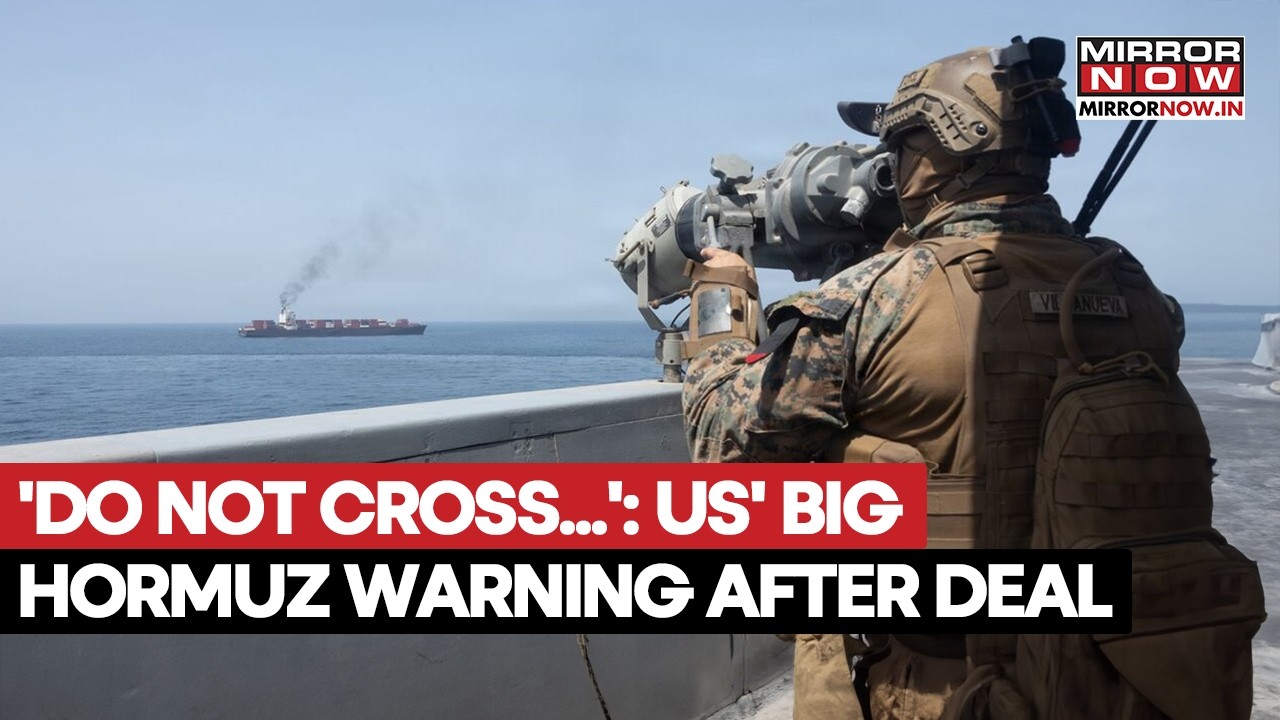 ‘DON’T CROSS…’: US Navy Issues New Warning Over Hormuz Transit After Trump’s Iran Deal