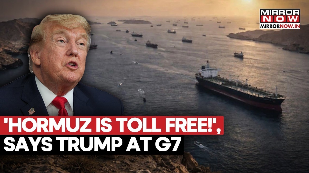 Trump Announces Hormuz Reopening At G7, Says ‘Fully Open By Friday And Toll-Free For Ships’