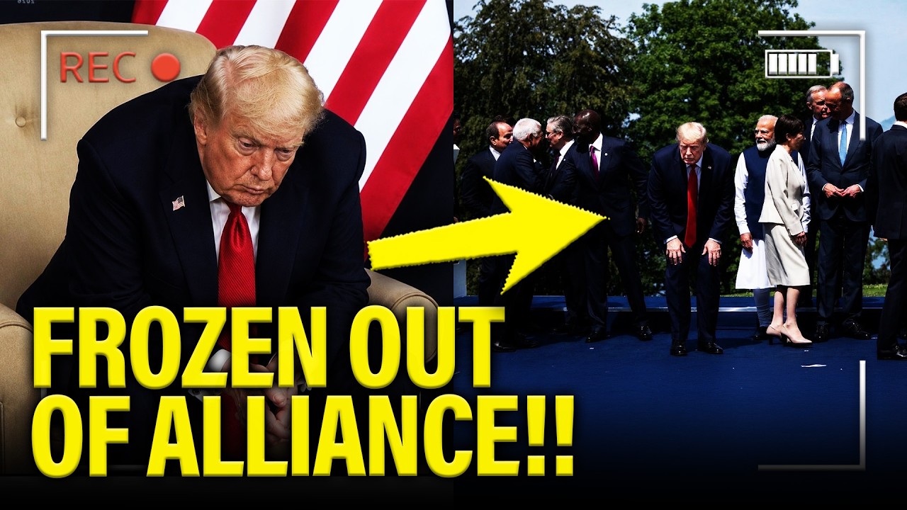 Trump FROZEN OUT as WORLD LEADERS CHECKMATE HIM!!!