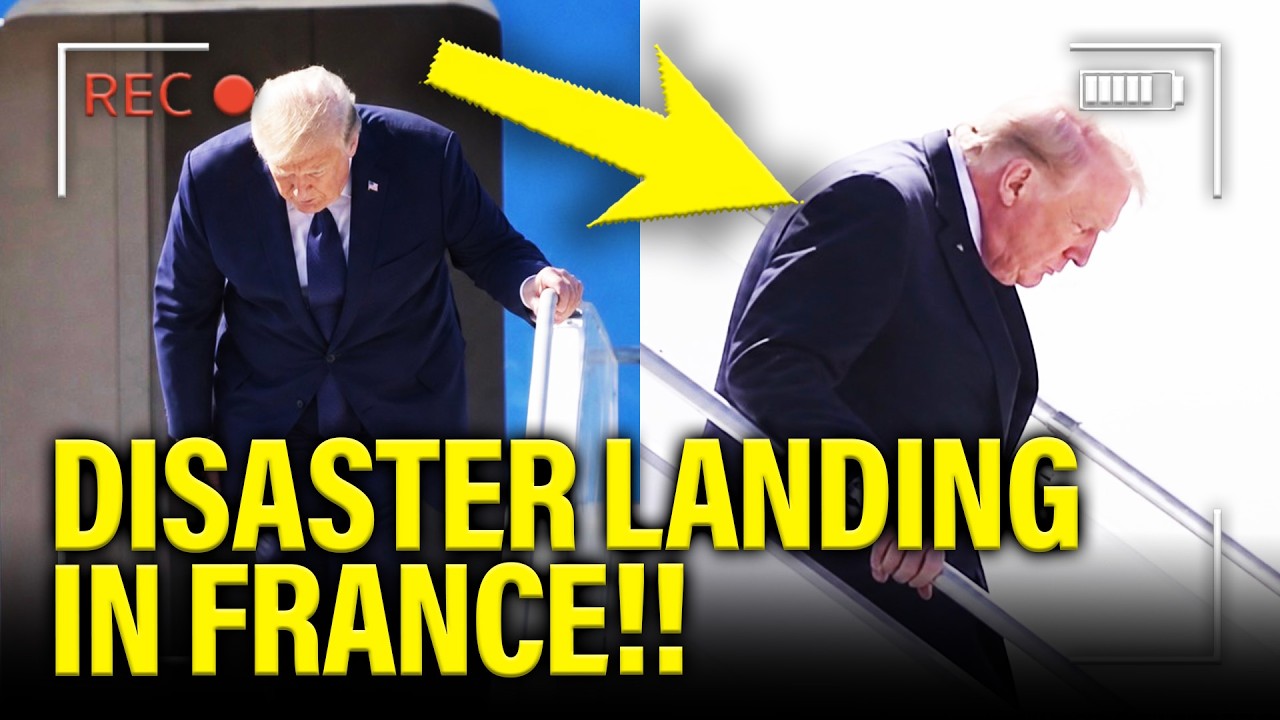 Trump has DISASTER LANDING in FRANCE as ALL PLANS BACKFIRE!!