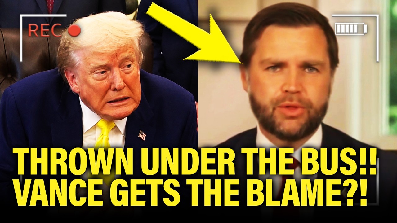 Trump THROWS Vance UNDER THE BUS for IRAN SURRENDER!!!!