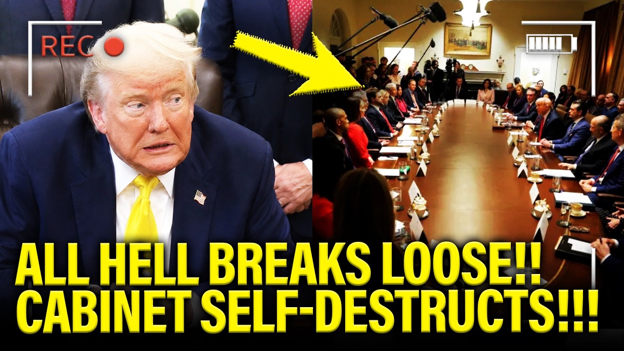 All HELL BREAKS LOOSE as Trump CABINET at WAR WITH ITSELF!!!