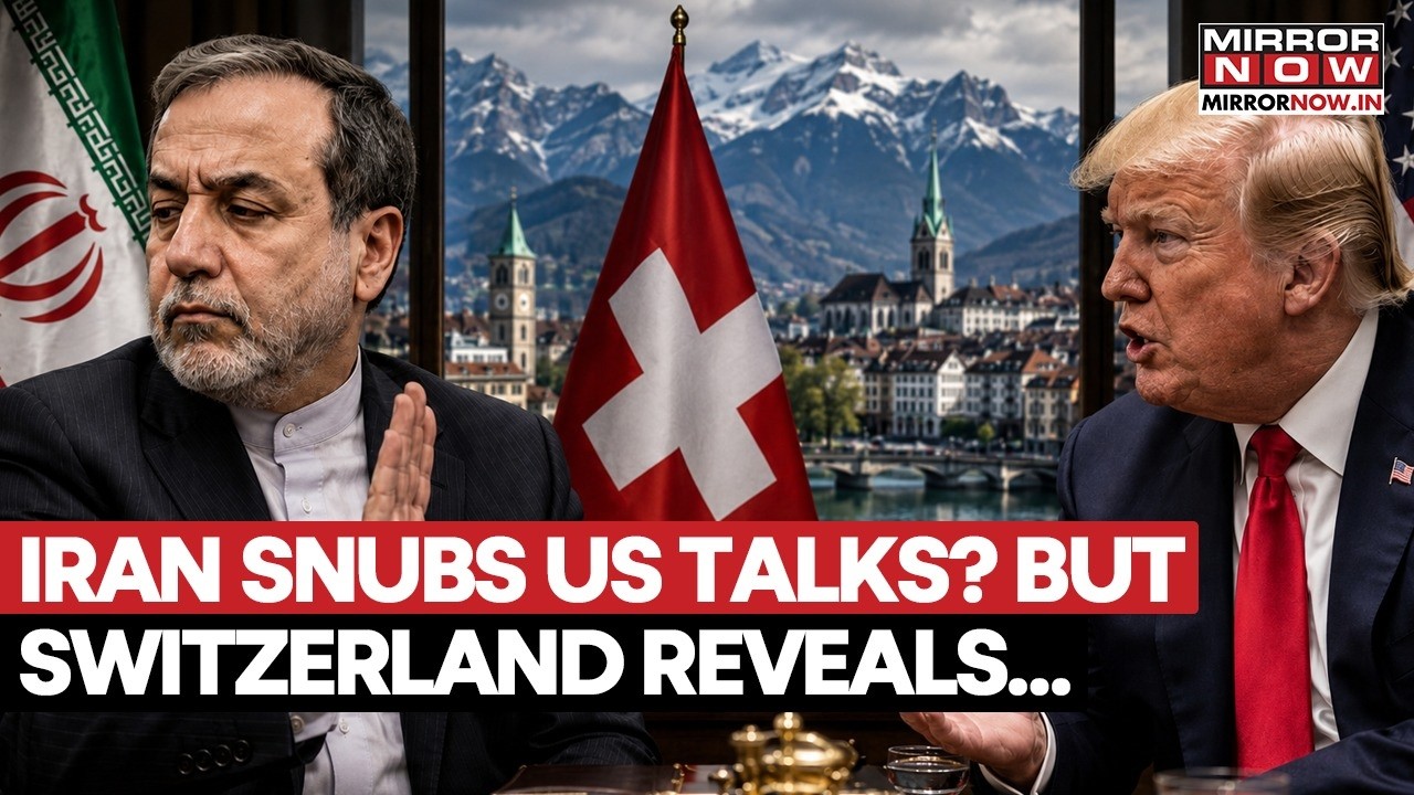 DIPLOMATIC TWIST! Tehran Snubs Talks With Washington? Switzerland Push Talks | US-Iran Talks