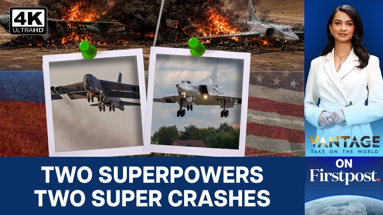 How US and Russia Lost Two Strategic Nuclear Bombers in 24 Hours | Vantage on Firstpost