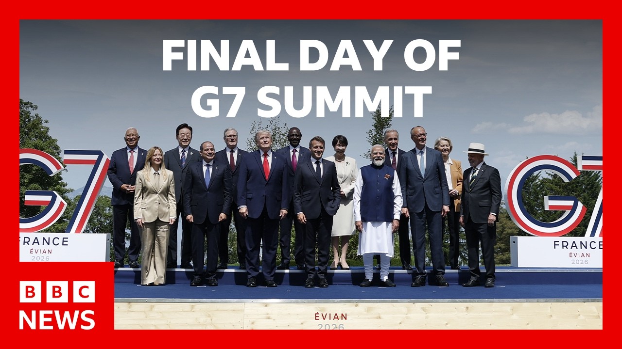 Trump warns Iran deal ‘not final’ as G7 summit ends | BBC News
