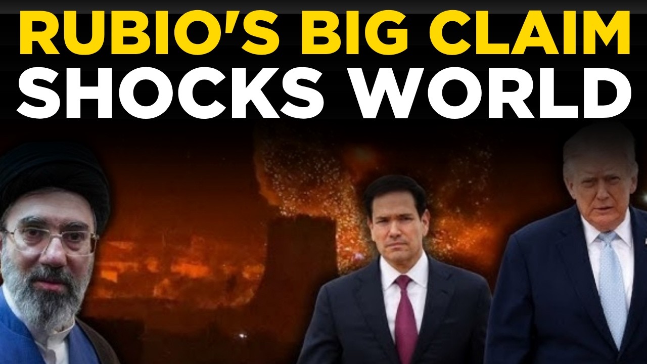 Marco Rubio LIVE: Rubio Says Iran US Conflict Over Sparks Global Reaction | US Iran War Over?