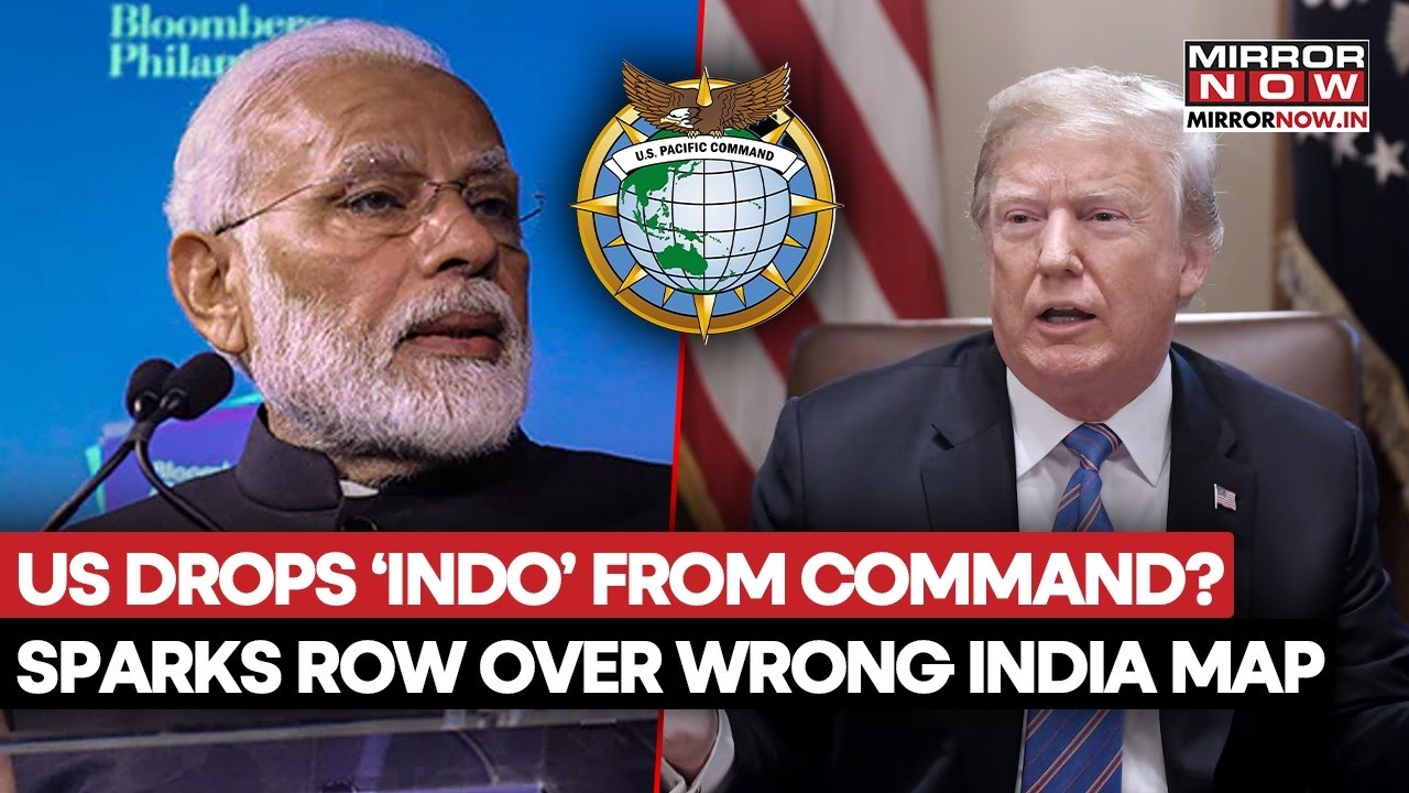 Trump Drops ‘India’ From Command Name! Pentagon Rebranding Sparks Fury Over Shocking New Map | Watch