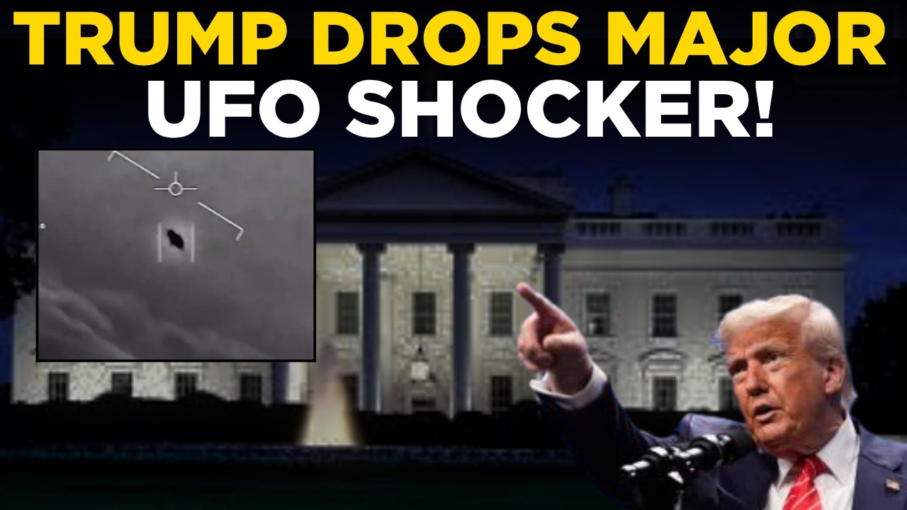 Trump’s UFO Shocker Live: Secrets, Sightings, and Stunning Revelations Unleashed! | Trump news