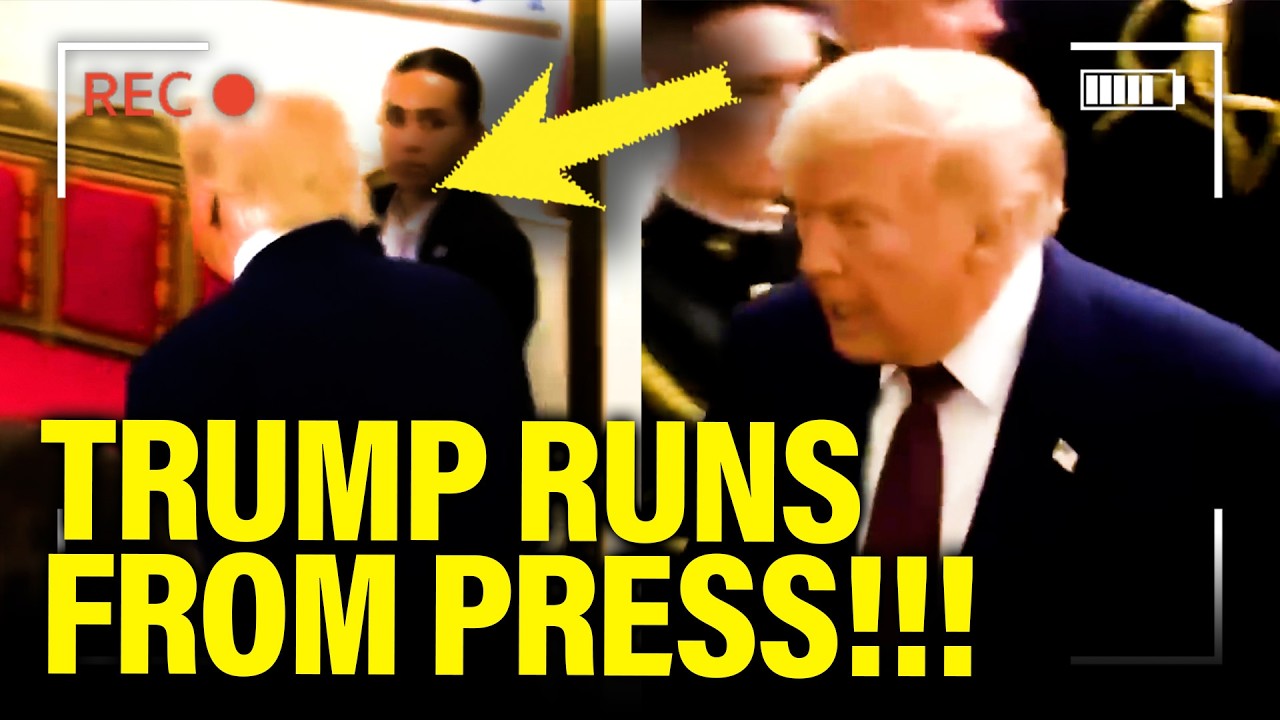 Trump RUNS OFF from Press as EVENT GOES SIDEWAYS!!!!