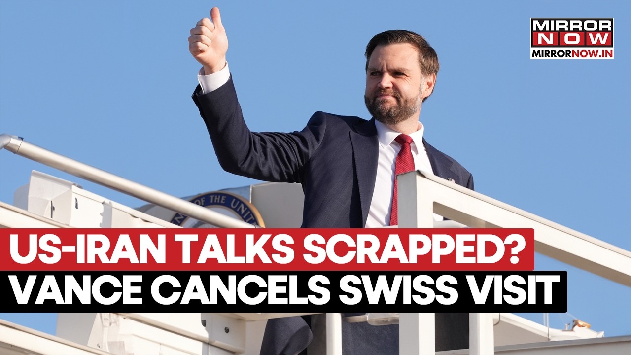 US IRAN TALKS SCRAPPED? Vance Cancels Switzerland Trip At Last Moment, White House Says…