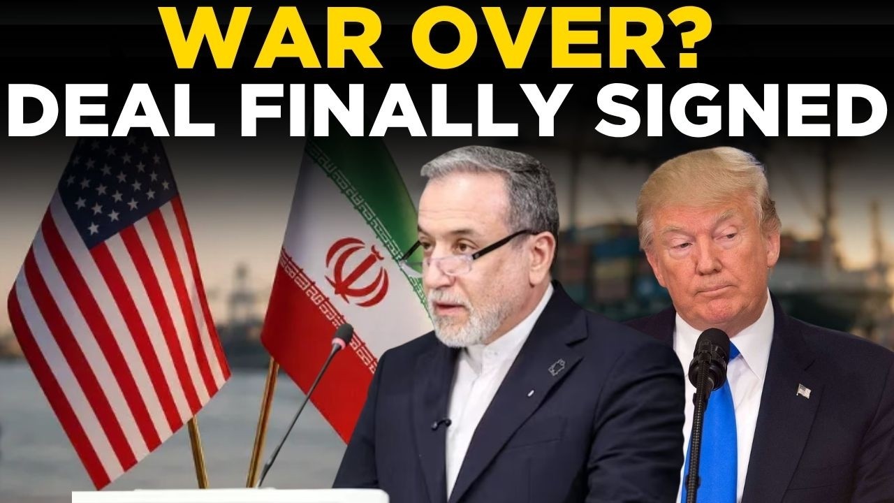 US-IRAN NEWS LIVE: Trump Announces Historic Agreement as War Ends | World News
