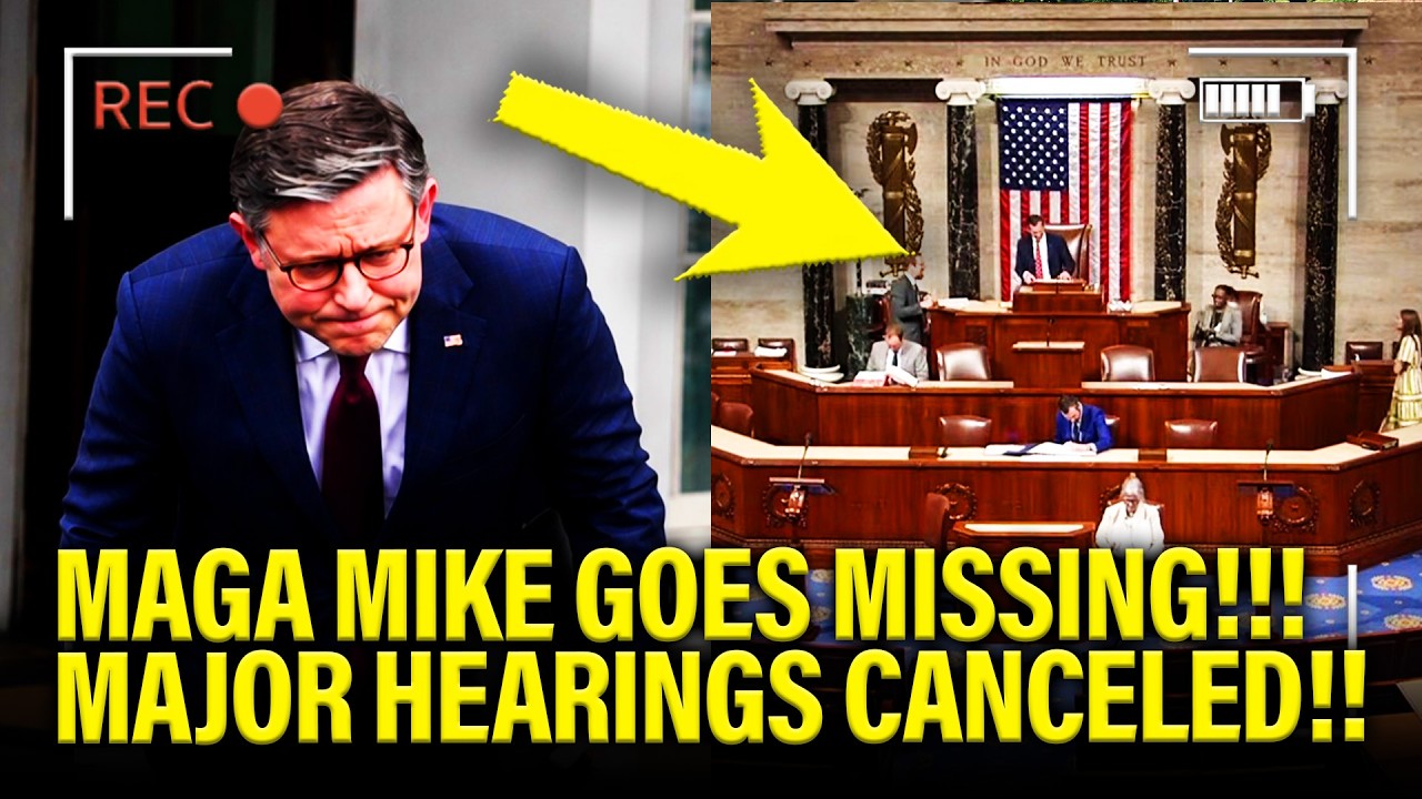 🚨 MAGA Mike GOES MISSING as HELL BREAKS LOOSE in HOUSE!!!