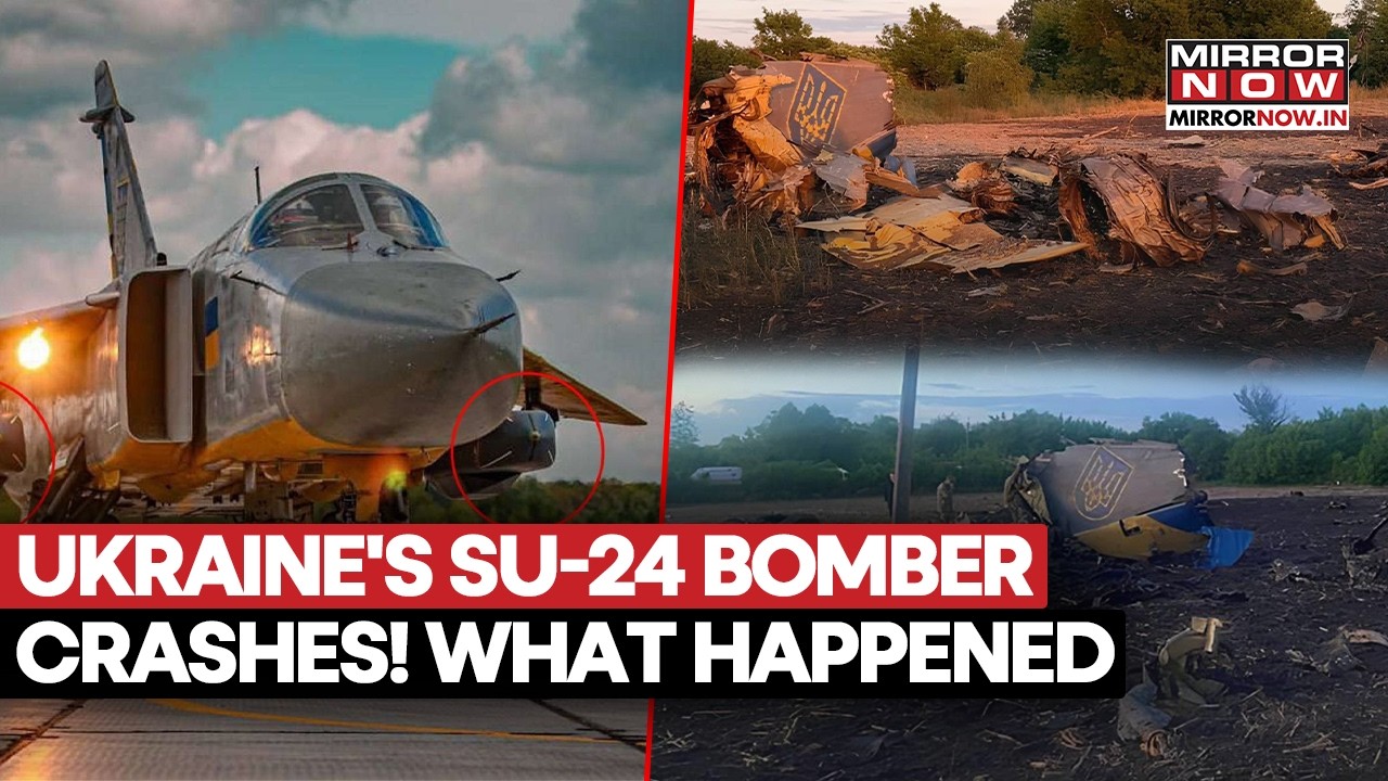 Ukraine’s Su-24 Bomber Jet Crashes In Oblast During Mission, Two Airmen Killed