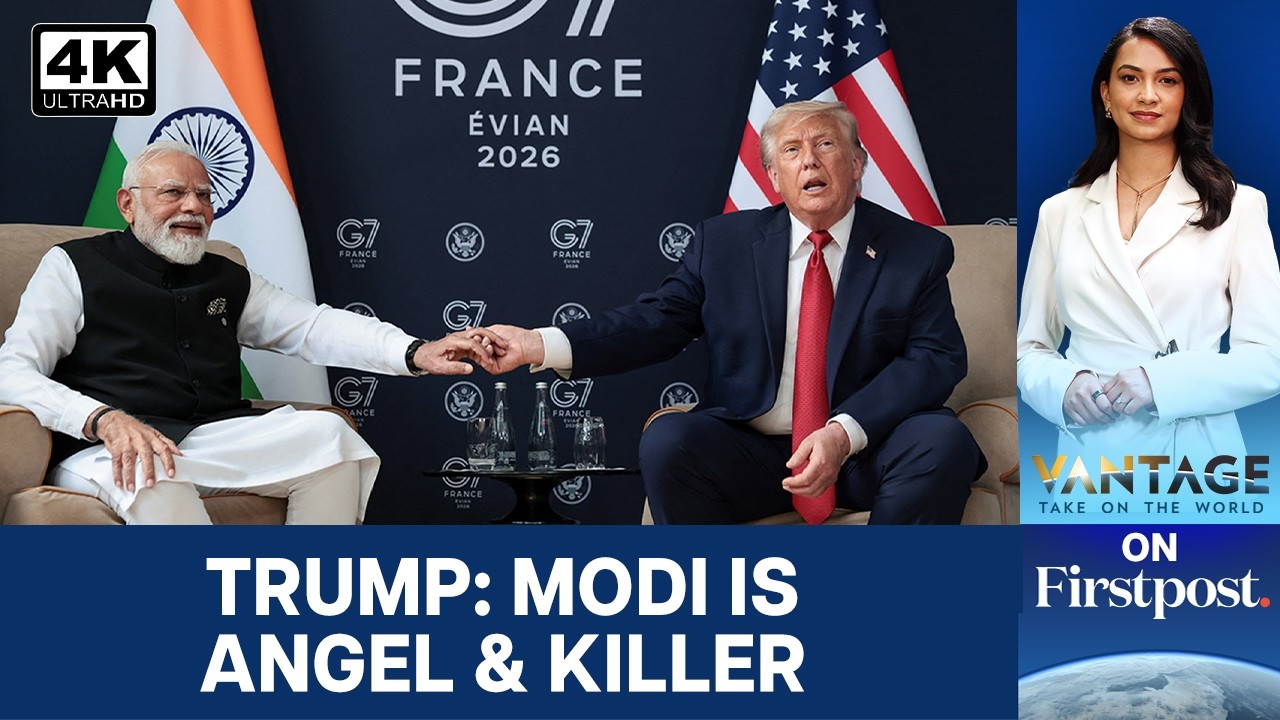 Trump’s ‘Angel & Killer’ Comment on Indian PM Modi Sparks Global Buzz | Vantage on Firstpost