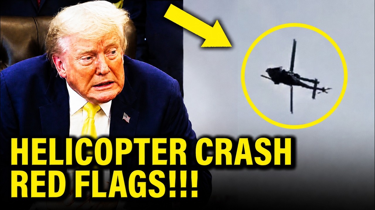 🚨MAJOR Red Flags SURFACE in Trump APACHE CRASH STORY!!!!