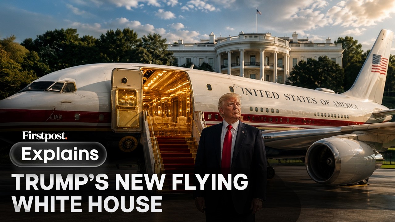 The World’s Most Luxurious Plane? Trump Unveils New $400M Air Force One Gifted by Qatar |FP Explains