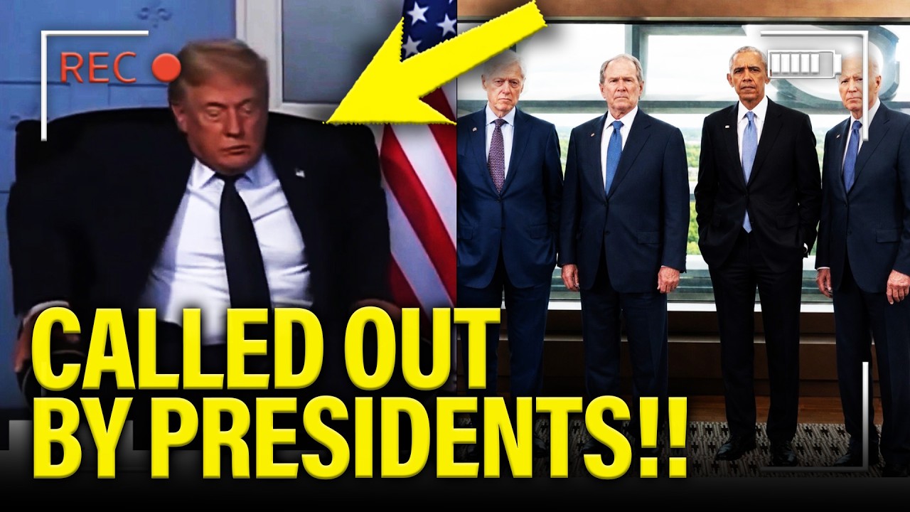 Trump gets WARNING from ALL FORMER PRESIDENTS!!!