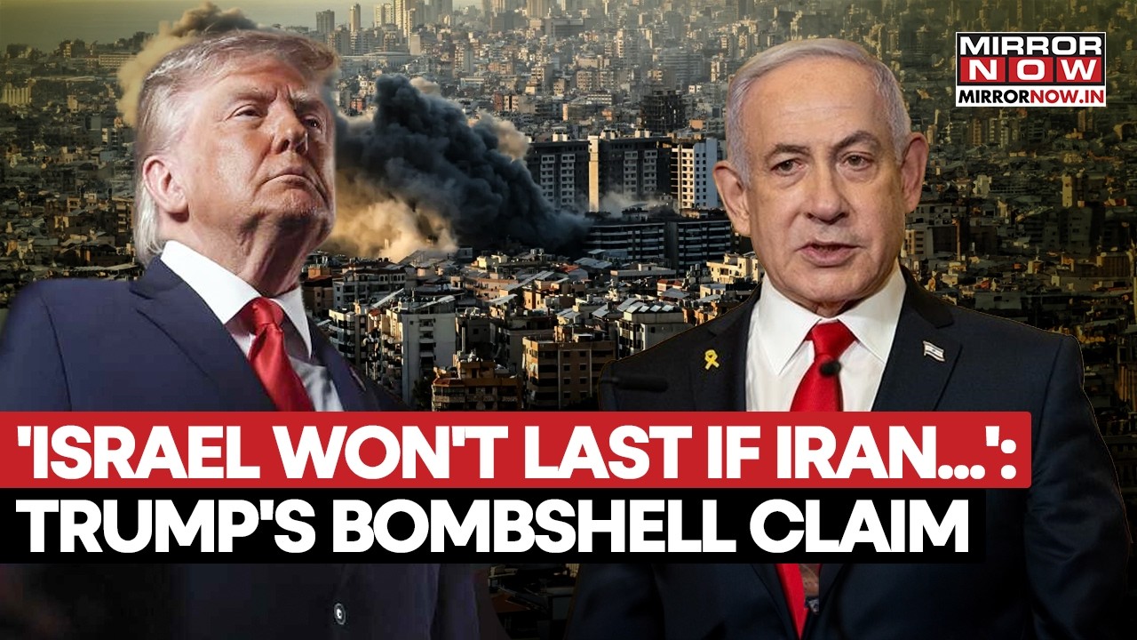 ‘Israel Won’t Last If Iran’..: Trump Drop’s Big Bombshell After Deal, Fumes At Netanyahu Over Beirut