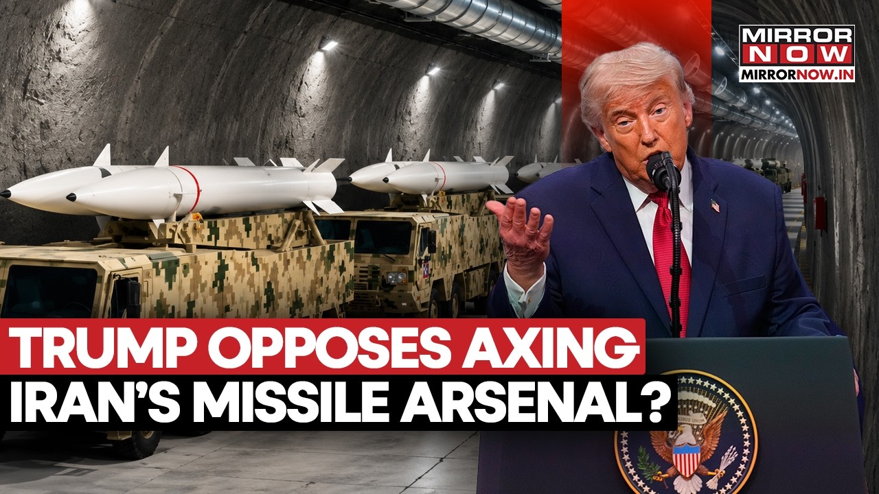 Trump Opposes Axing Iran’s Ballistic Missile Capabilities? Says, ‘Tehran Has To Have…’ | Watch