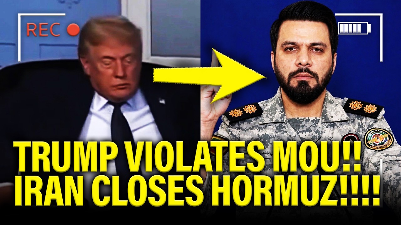 Trump PANICS as HORMUZ IS CLOSED!!!