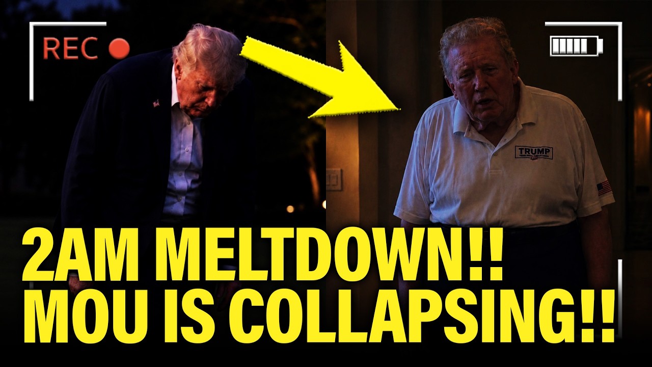 Trump has 2 AM MELTDOWN as MOU COLLAPSING!!!!