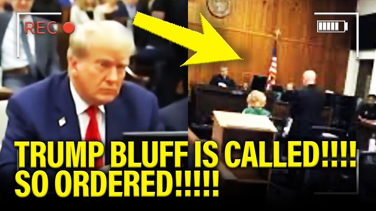 Trump BLUFF IS CALLED in OPEN COURT as his LAWYER CRUMBLES!!!