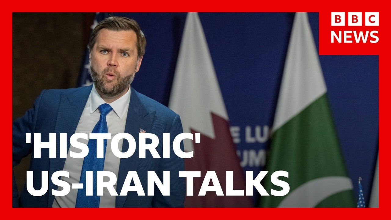 ‘Great progress’ at US-Iran talks says US Vice-President JD Vance | BBC News