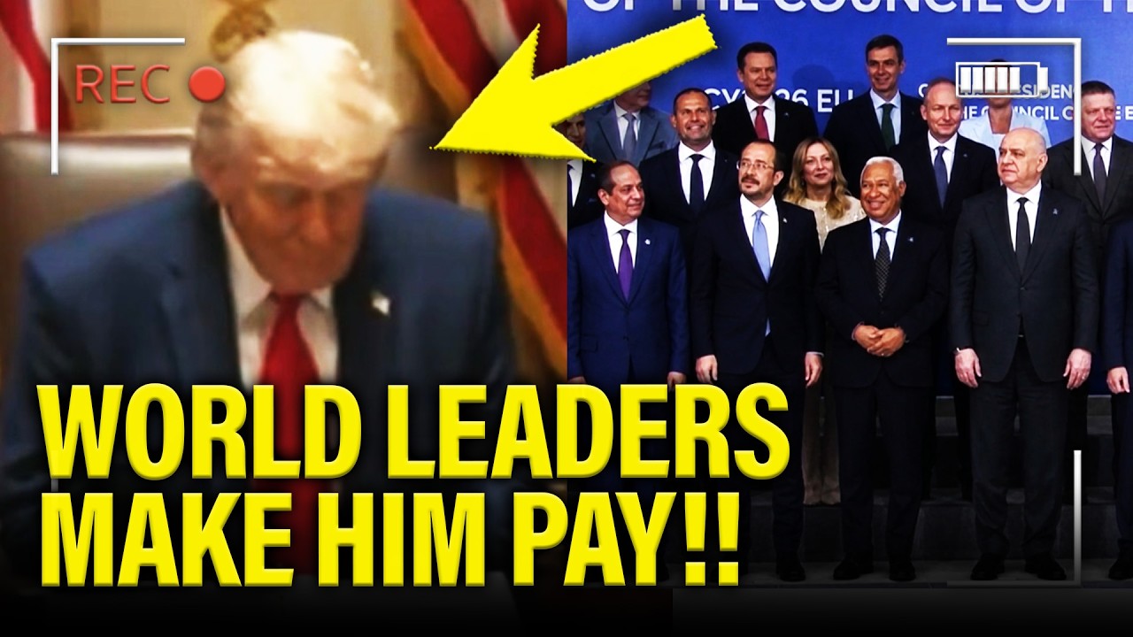 FURIOUS World Leaders UNLEASH PLAN Trump FEARED MOST!!!