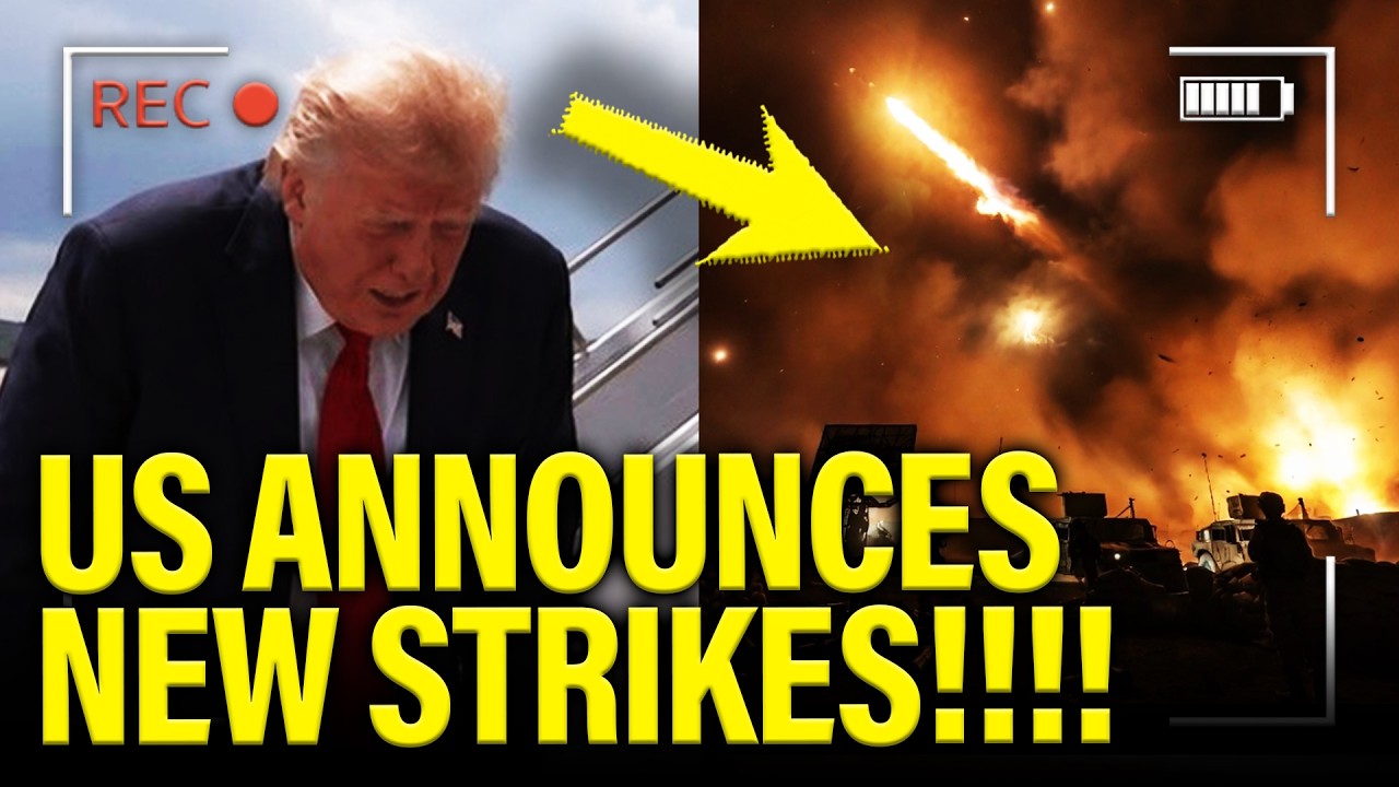 🚨US announces MORE STRIKES in IRAN!!!